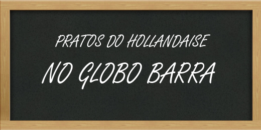 PRATOS GLOBO BARRA